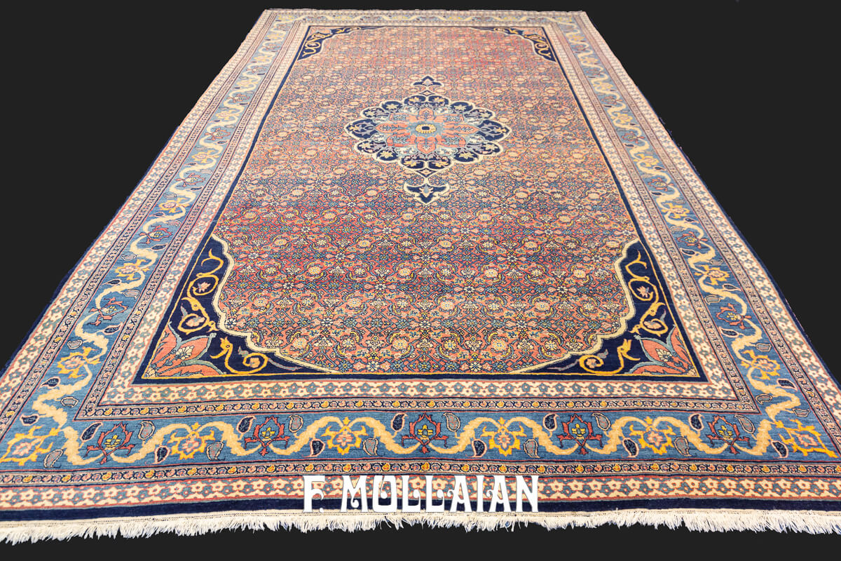 Antique Bidjiar Rug Medallion n°:70737046